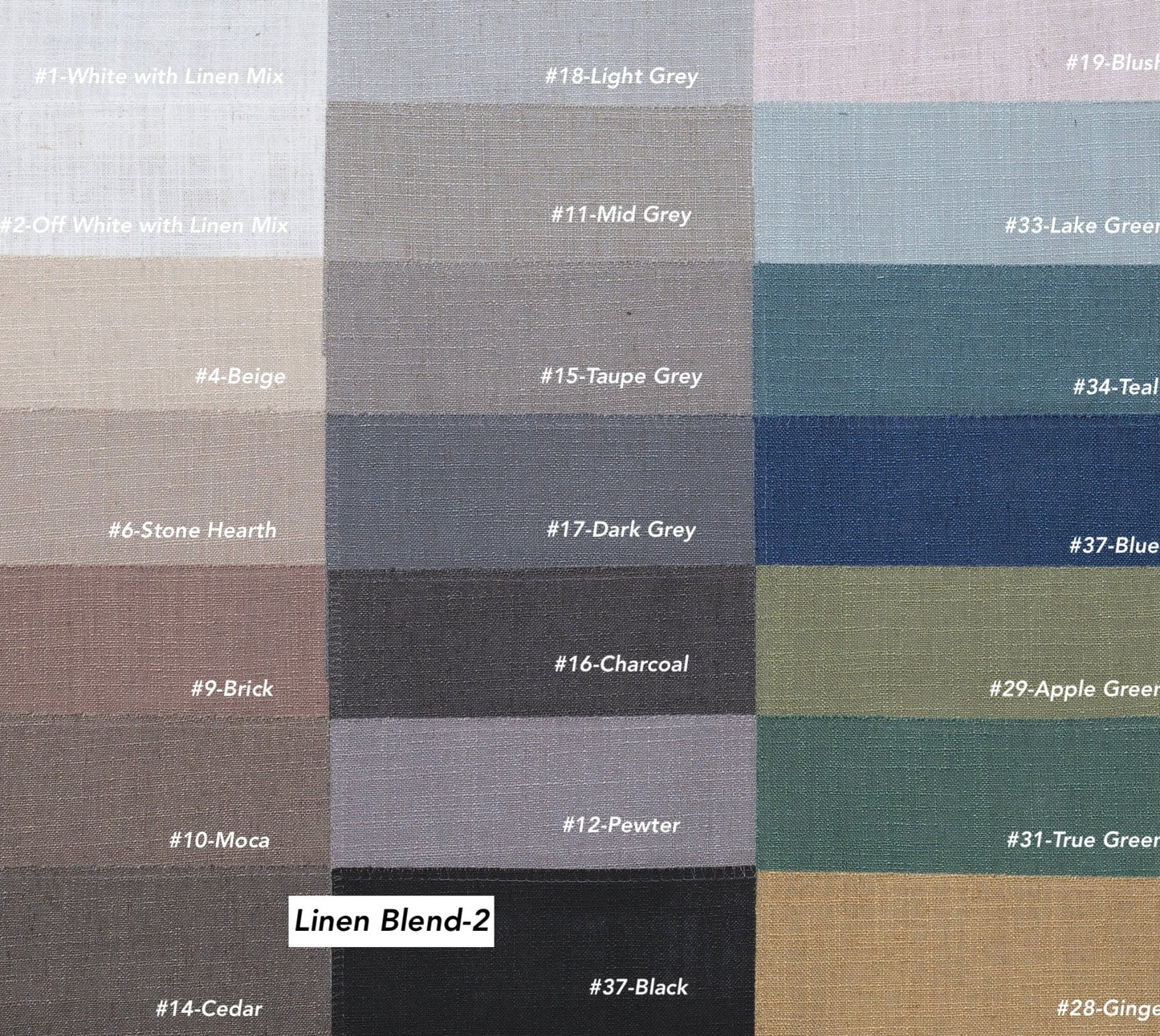 Curtain Panels Linen blend -2 Customized Size Available Made to Order Designer Look