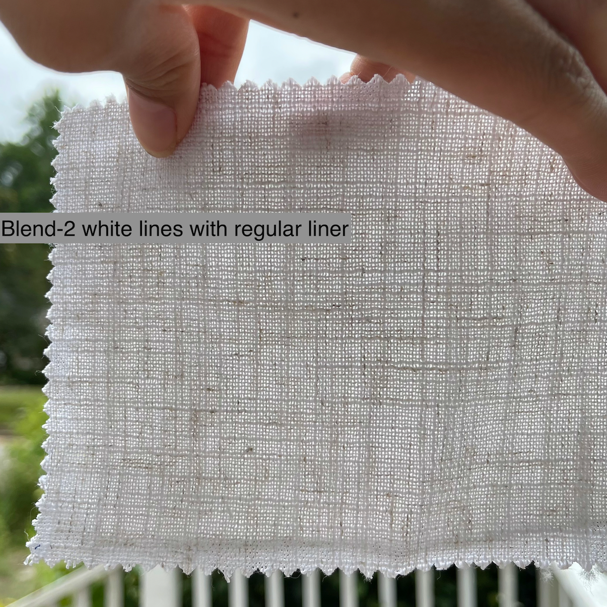 White Linen Texture Custom Roman Shades, Flat Fold Modern Designer Fabric Shades
