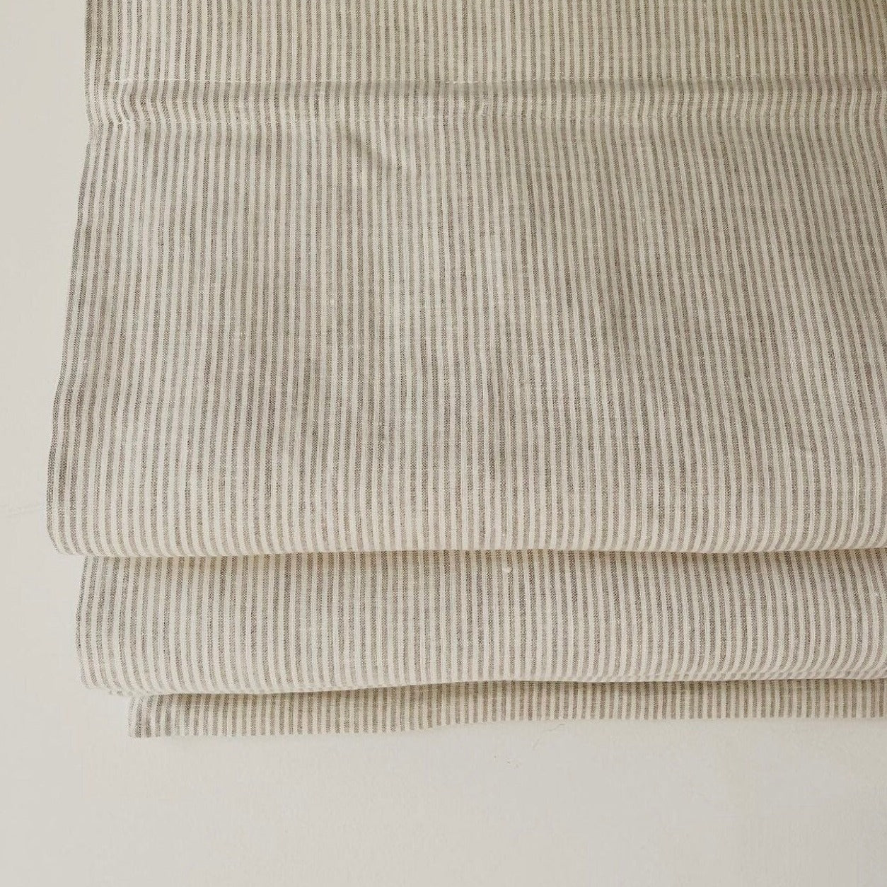 stripe linen fabric blinds