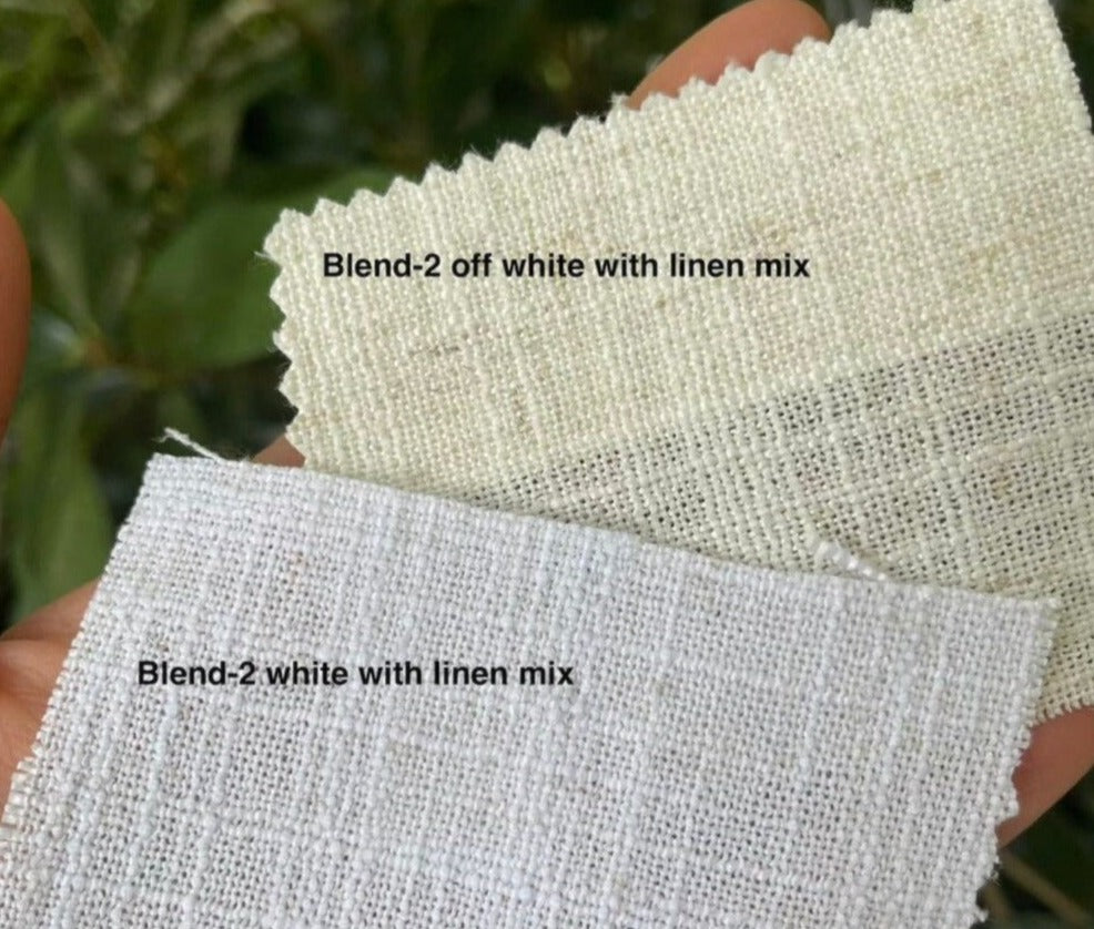 White Linen Texture Custom Roman Shades, Flat Fold Modern Designer Fabric Shades
